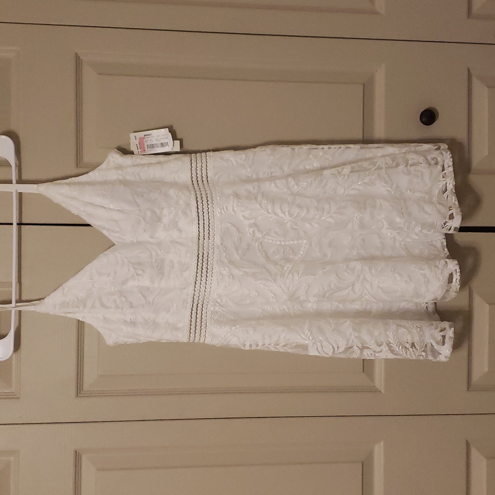 Beautiful white lace dress